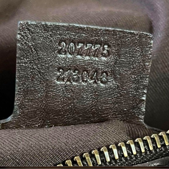 GUCCI GG CRYSTAL FABLE BABOUSKA BOSTON Vintage Classic Handbag Italy w/COA - Picture 13 of 16